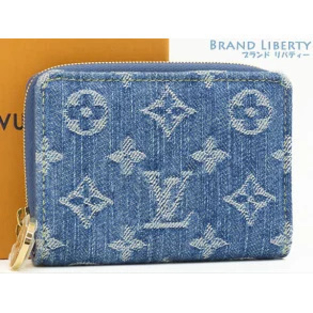 Louis Vuitton Denim LV Remix Portefeuille Lou Wallet Limited Edition Blue